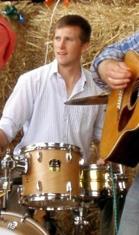 Picture of John Tipping - Drummer with Sheer hopody Barn Dance Band